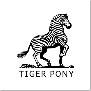 Vintage Tiger Pony Posters and Art